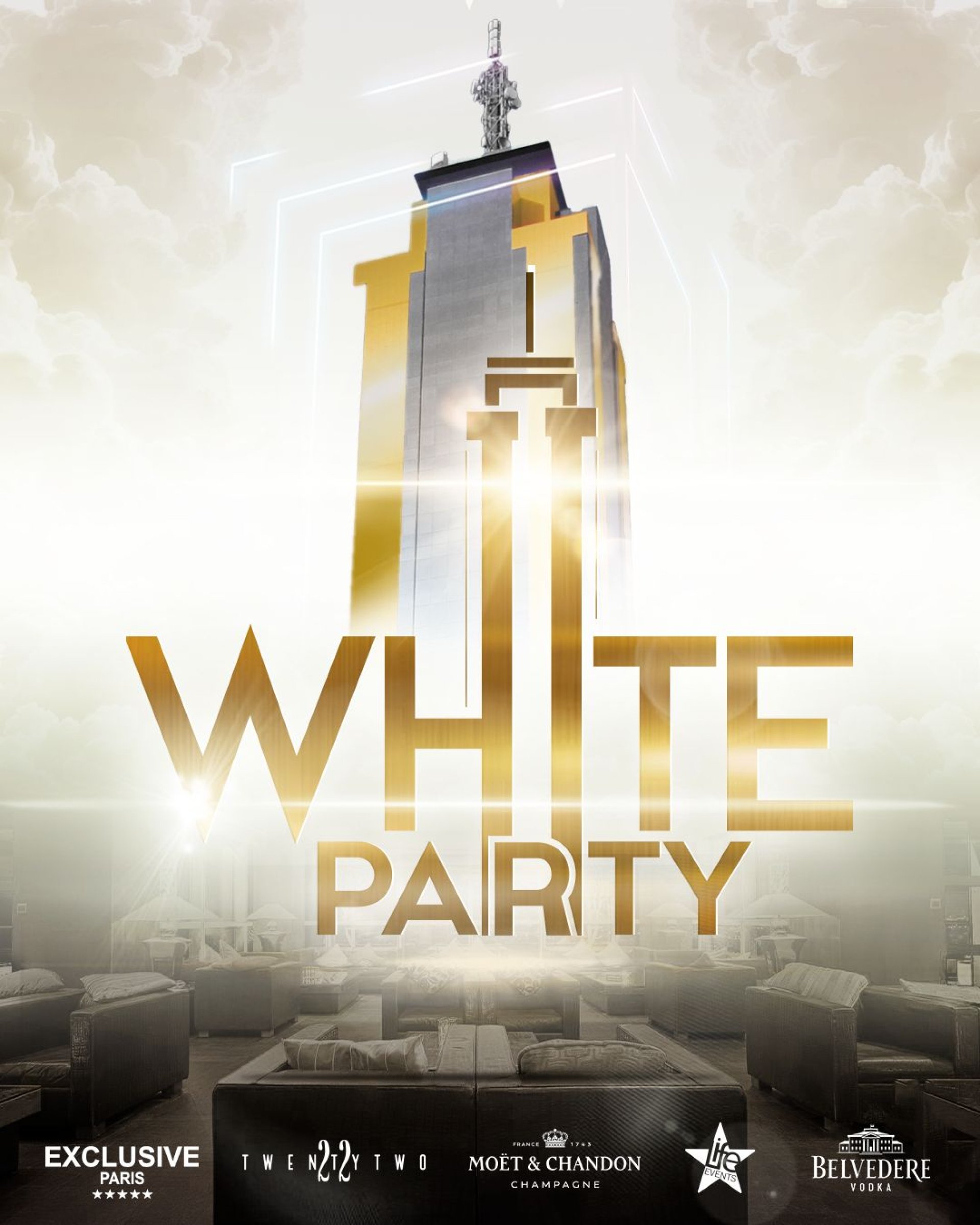TwentyTwo White Party Malta - Fiesta exclusiva en Portomaso Tower