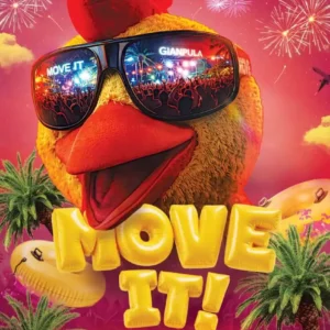 Fiesta Move It en Gianpula Malta, con música en vivo y un ambiente vibrante al aire libre.